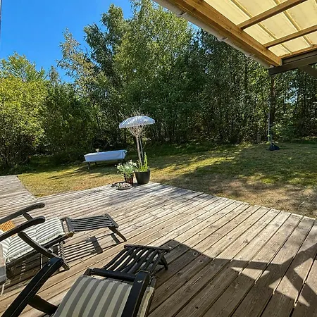 Log On Large Nature Plot With Sun Feriehus *